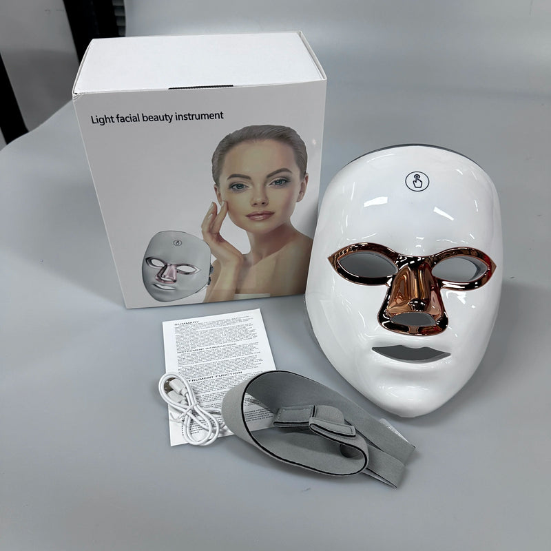 Skin Recovery Wireless Face Mask Rechargeable Portable for Travel and Home Use