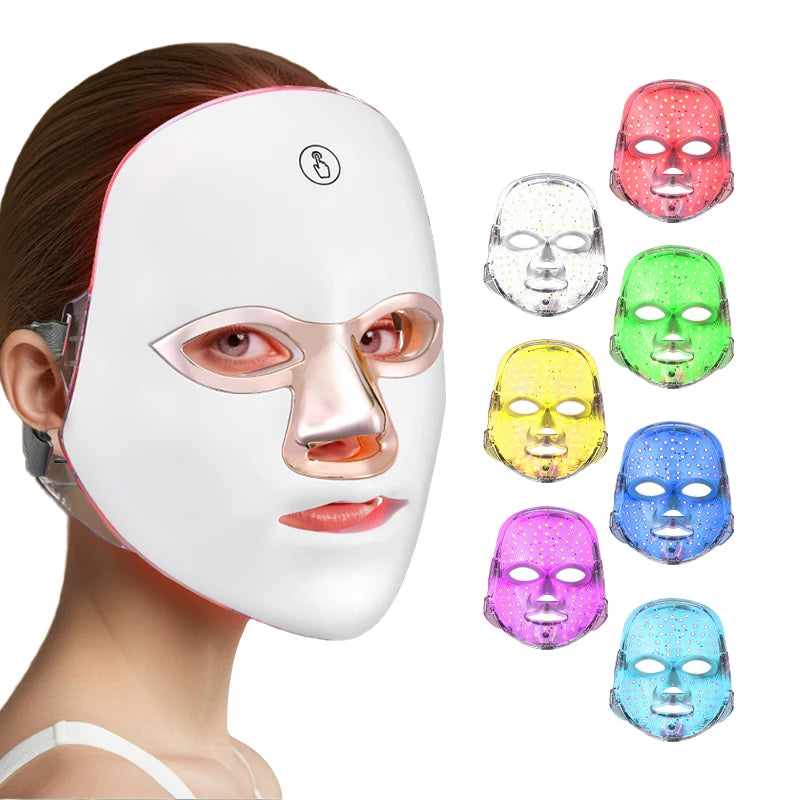 Skin Recovery Wireless Face Mask Rechargeable Portable for Travel and Home Use