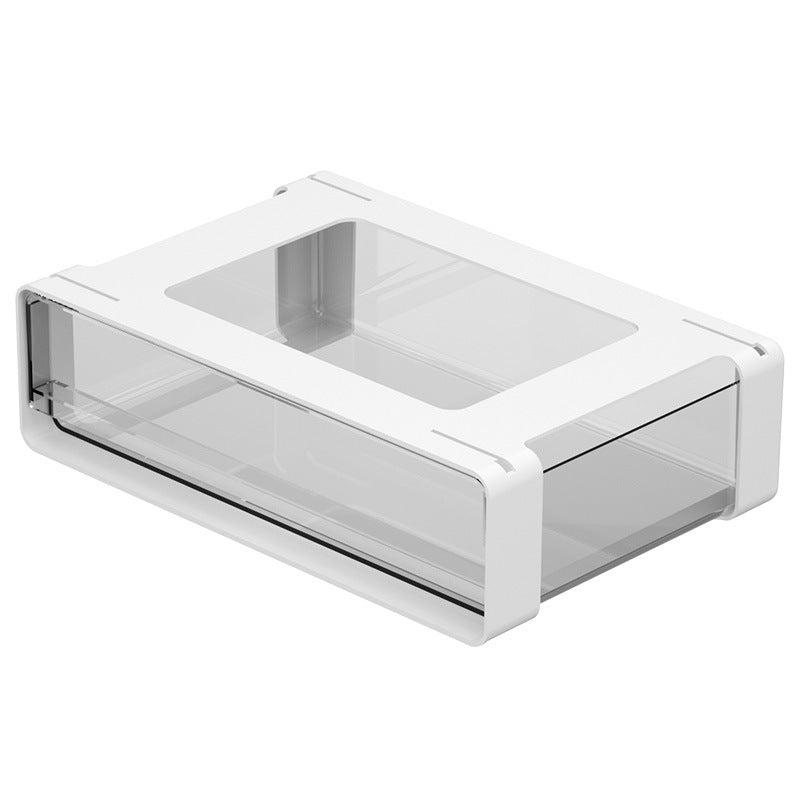Carefully Selected Under-Desk Drawer-Style Storage Boxes, Dormitory Stationery Storage Boxes, Office Desk Hidden Storage Boxes, Makeup Storage Boxes