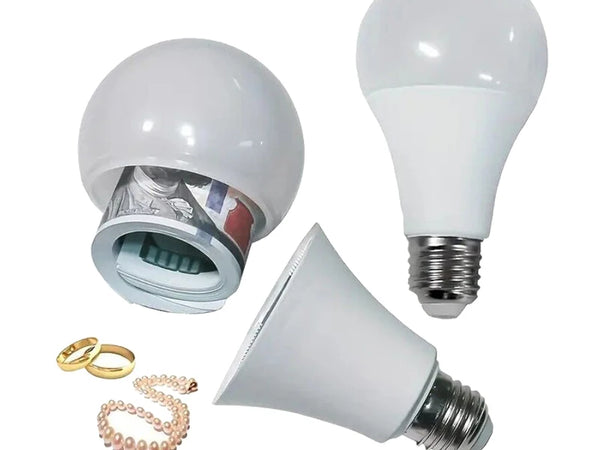 Sight Secret Light Bulb Home Diversion Stash Can Safe Container Hiding Spot ⁣⁣⁣⁣ Hidden Storage Secret Compartment