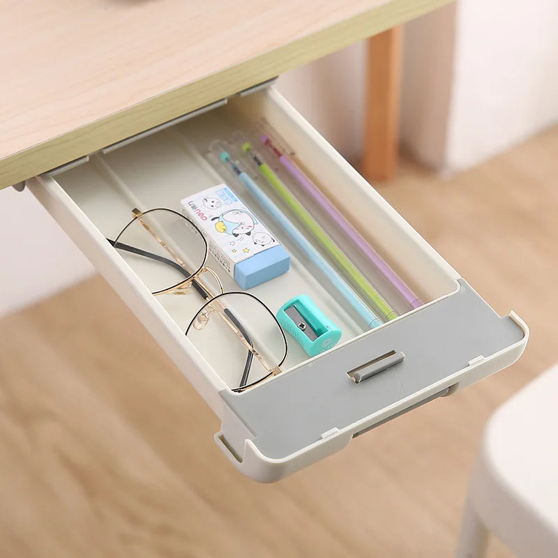 Hidden Storage Box, Drawer, Tableware Manager, Student Stationery, Key Storage Rack, Desktop Manager Box, Household Organiser