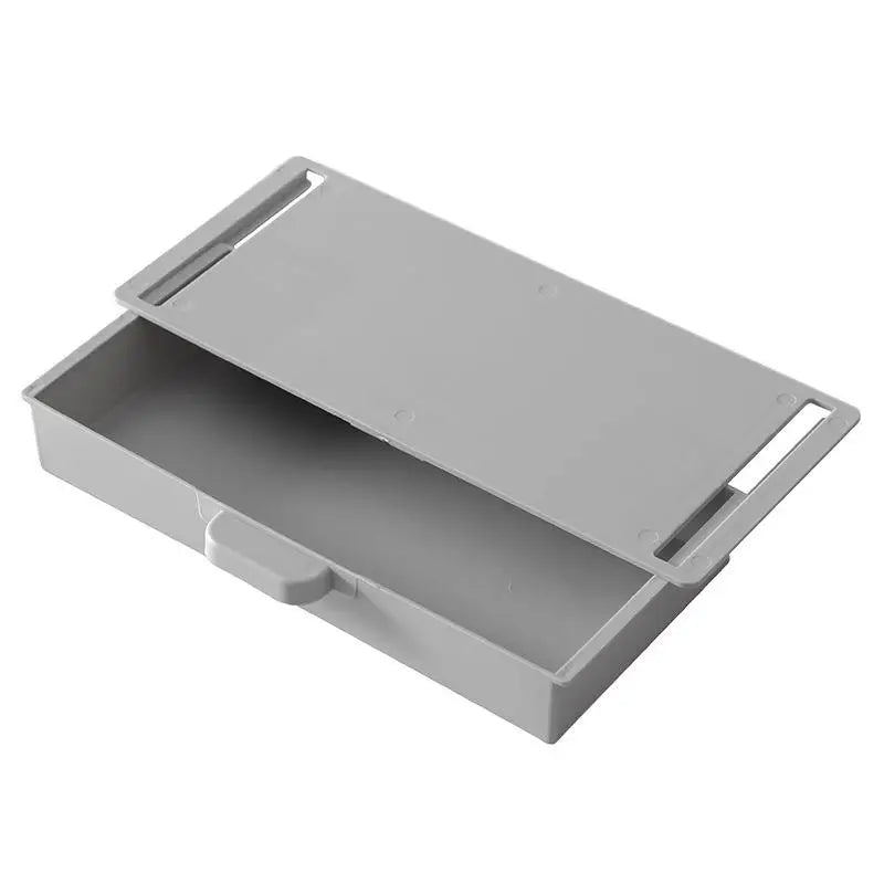 Invisible Security Drawer Horizontal Large Size Stationery Box under Table Storage Cabinet Compact Desktop Organizer