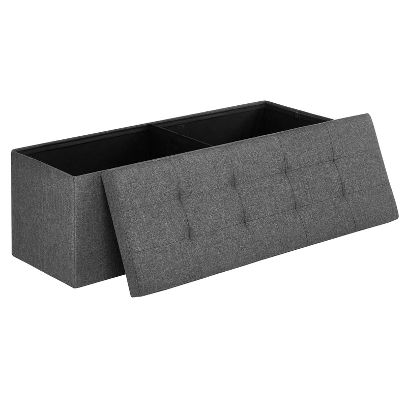 Modern Bedroom Bed End Ottoman Stool Bench 120L Storage Box Ottoman Colorful Foldable Storage Ottoman