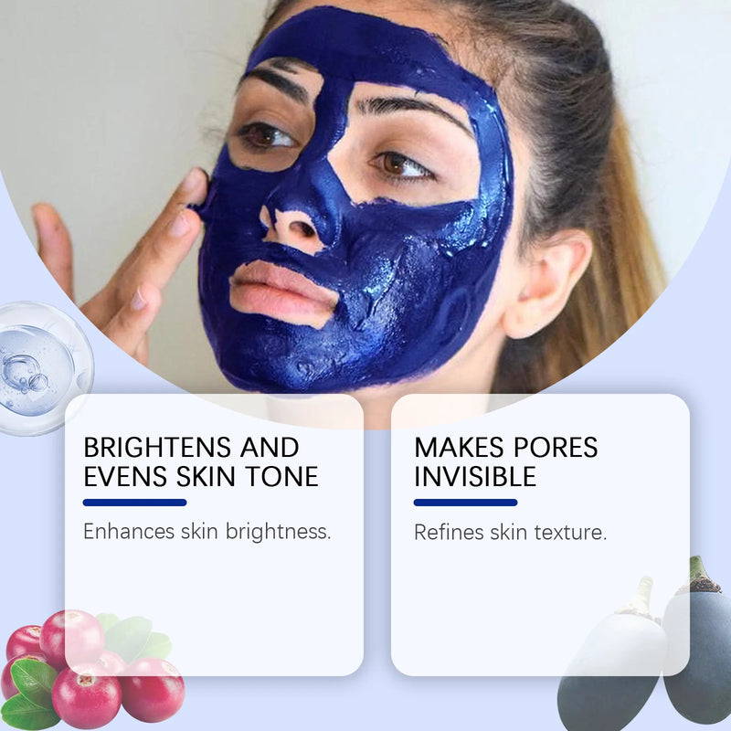 Moisturizing Facial Mask Powder Brightening Glowing Reduce Wrinkles Smoothing Firming Soft Pore Cleansing Hydrating Facial Mask